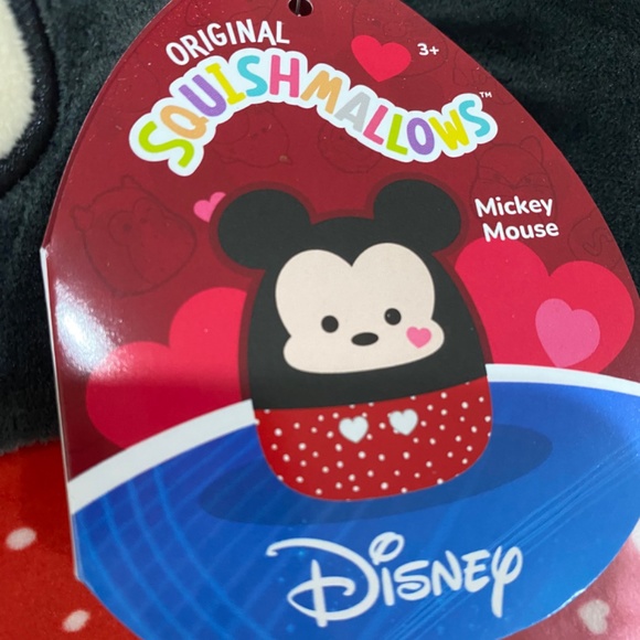 Squishmallows Valentines Disney Mickey Minnie Pair - Picture 2 of 5
